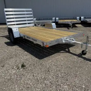 2026 BEARTRACK BTU76144W WOOD DECK 3500LB AXLE DL2074