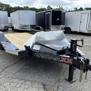 2026 RAWMAXX SLX16X102 BUMPER PULL STEALTH X WITH 2-5200LB AXLES RO4181