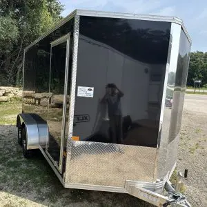 2027 STEALTH C7X14 ENCLOSED TRAILER WITH STEEL WHEELS RO0070