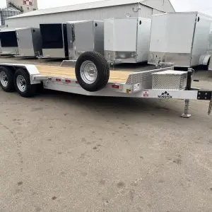 2027 NORDTEK 82X20 FOOT HYDRAULIC TILT BED 2-5200LB AXLES STEEL WHEELS DL1747