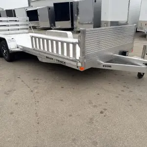 2027 BEARTRACK BTT81216SL WITH 2-3500LB AXLES FRONT ROCK GUARD AND SIDE LOAD RAMPS DL0118