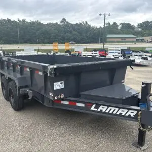 2027 LAMAR 12X83 16K LOW-PRO DUMP TRAILER 2-8000LB AXLES RO7293