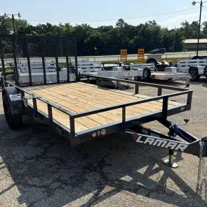 2027 LAMAR 83X12 UTILITY TRAILER WITH 3500LB AXLE RO7354