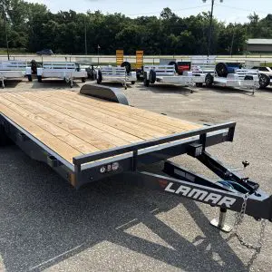2027 LAMAR 83X18 7K CAR HAULER WITH 2-3500LB AXLES STEEL WHEELS RO7349
