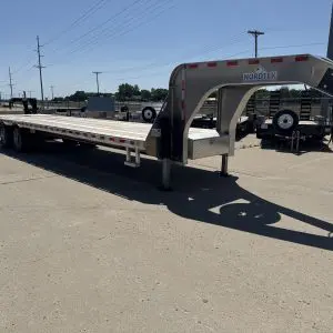 2025 NORDTEK 32X102 GOOSENECK WITH 2-12000LB AXLES, GALVANIZED WHEELS DL0357