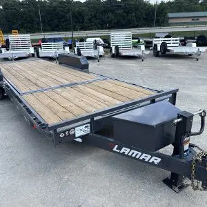 LAMAR 22X83 TD-14K EQUIPMENT TILT BED WITH 2-7000LB AXLES RO8041