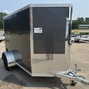 2027 STEALTH 5X8 ENCLOSED TRAILER WITH REAR RAMP DOOR 3500LB AXLE RO7683
