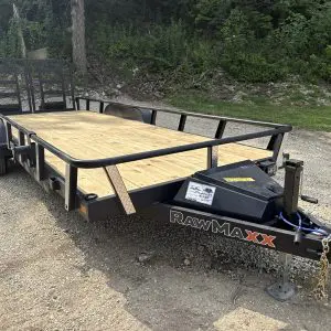 2027 RAWMAXX 20X83 UTX TANDEM AXLE UTILITY TRAILER 2-5200LB AXLES RO4889
