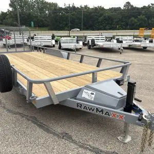 2027 RAWMAXX 20X83 UTX TANDEM AXLE UTILITY TRAILER 2-5200LB AXLES RO5282