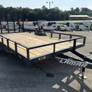 2027 LAMAR 83X14 UTILITY TRAILER WITH 3500LB AXLE RO7355