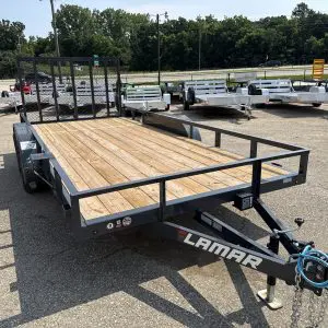 2027 LAMAR 83X16 UTILITY TRAILER WITH 2-3500LB AXLE RO7357