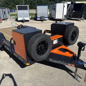2027 RAWMAXX ABX 1892BP10K UTILITY TRAILER WITH 2-5200LB AXLES RO6445
