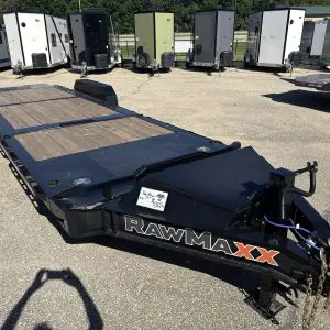 2027 RAWMAXX G7X 24X83 GRAVITY TILT BED 8FOOT STATIONARY 16 FOOT TILT 2-7000LB AXLES RO5045