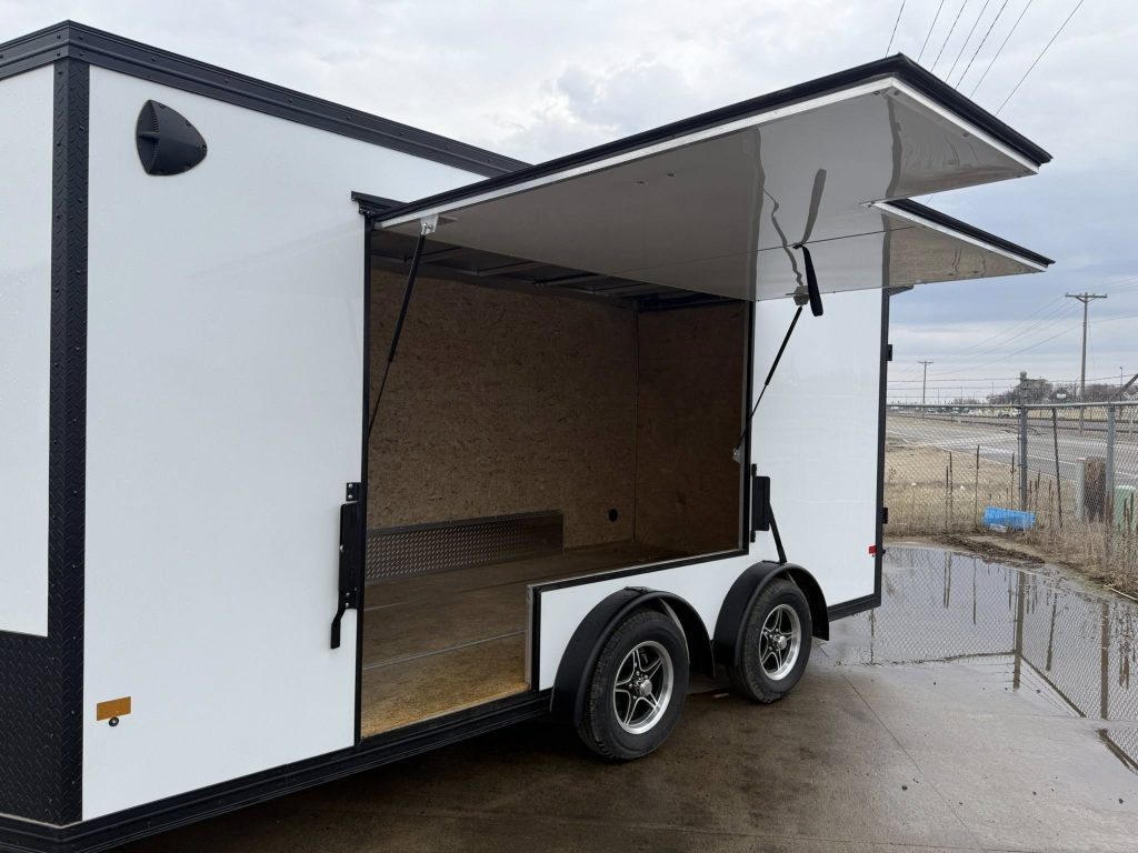 Stealth enclosed trailer