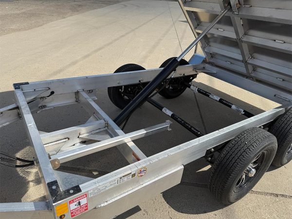 Nordtek 60x10 foot aluminum dump trailer