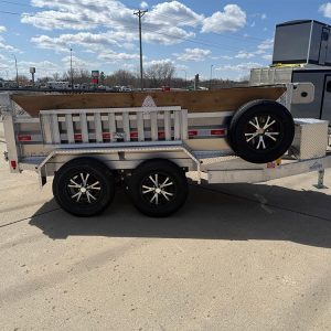 Nordtek 60x10 foot aluminum dump trailer