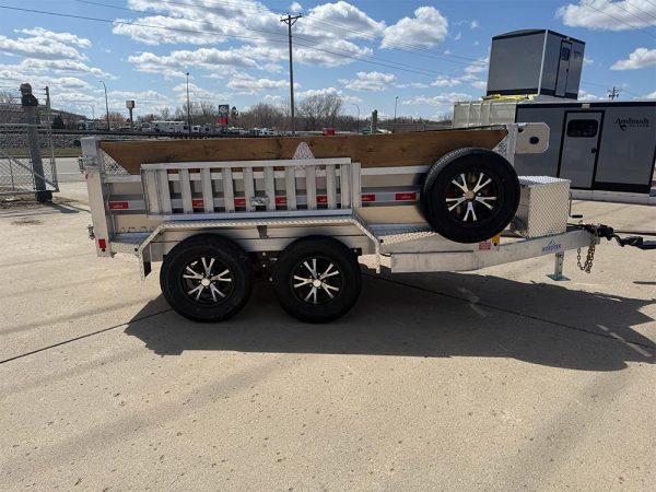 Nordtek 60x10 foot aluminum dump trailer