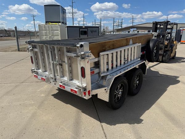 Nordtek 60x10 foot aluminum dump trailer