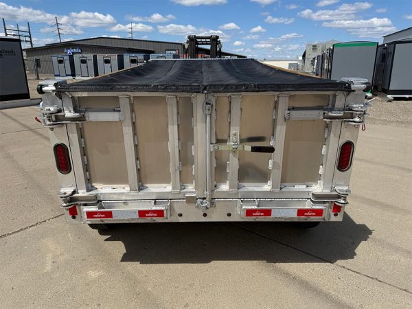 Nordtek 60x10 foot aluminum dump trailer