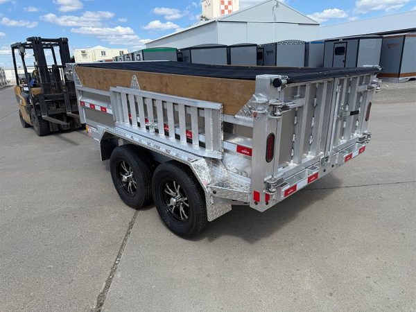 Nordtek 60x10 foot aluminum dump trailer