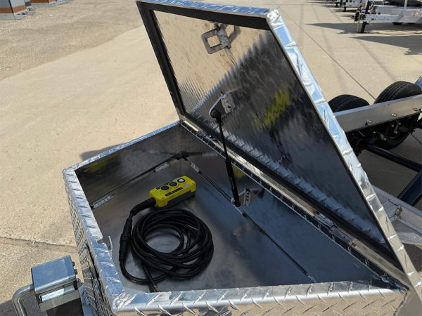 Nordtek 60x10 foot aluminum dump trailer