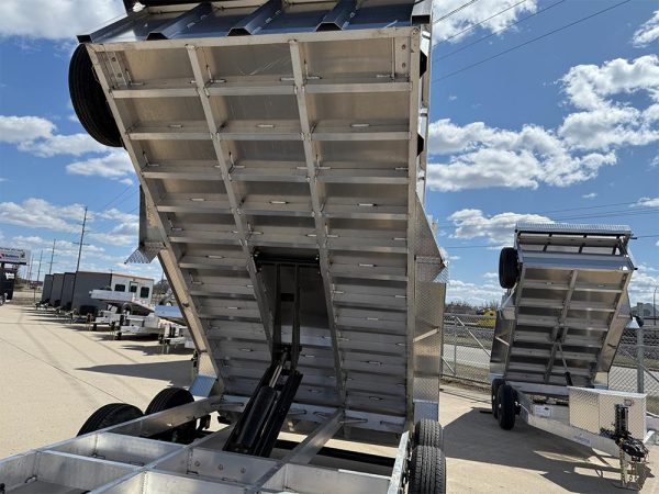 2025 Nordtek 82x14 foot aluminum dump trailer