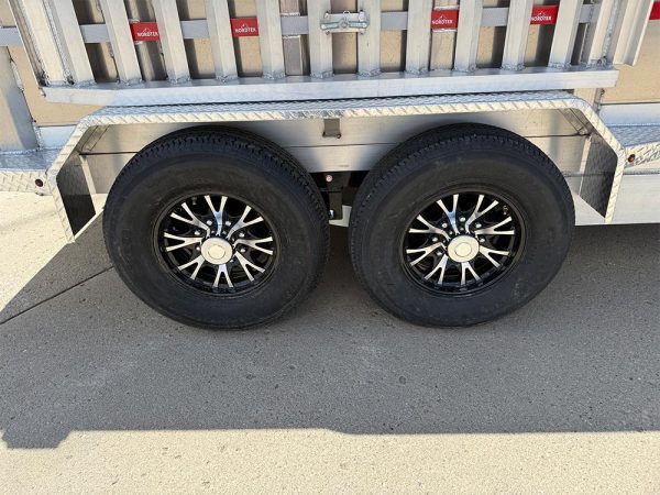 2025 Nordtek 82x14 foot aluminum dump trailer