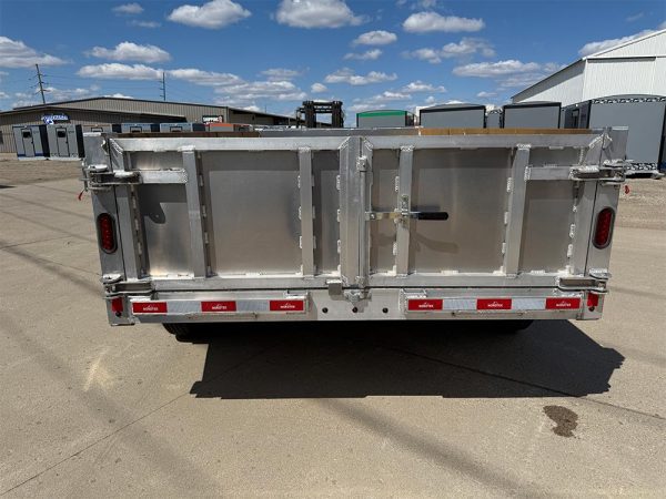 2025 Nordtek 82x14 foot aluminum dump trailer