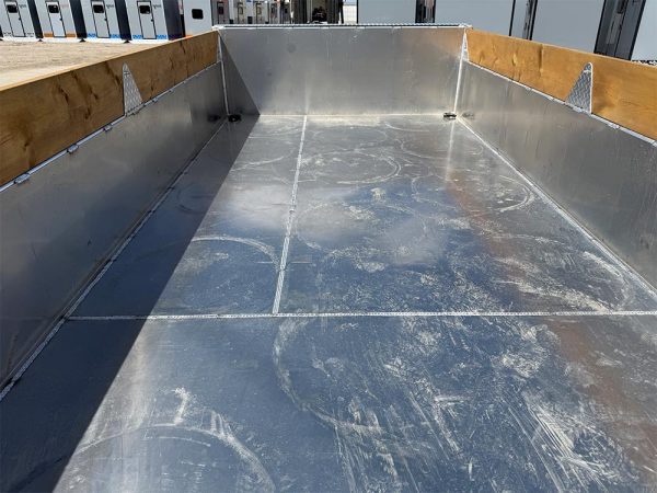 2025 Nordtek 82x14 foot aluminum dump trailer