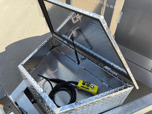 2025 Nordtek 82x14 foot aluminum dump trailer