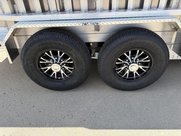 2025 Nordtek 82x16 foot aluminum dump trailer