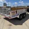2025 Nordtek 82x16 foot aluminum dump trailer
