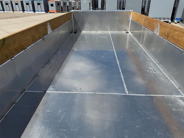 2025 Nordtek 82x16 foot aluminum dump trailer