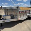 2025 Nordtek 82x16 foot aluminum dump trailer
