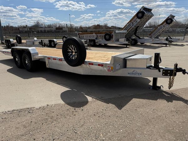 2025 Nordtek 82x24 foot hydraulic tilt bed