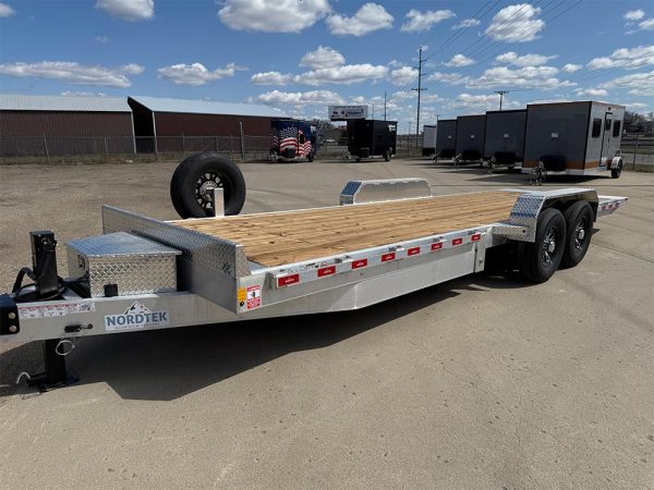 2025 Nordtek 82x24 foot hydraulic tilt bed