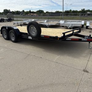 2026 ABU 82X18 FOOT CAR TRAILER 2-3500LB AXLES 25042