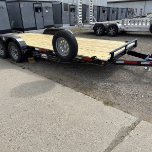2026 ABU 82X20 FOOT CAR TRAILER 2-3500LB AXLES 25041