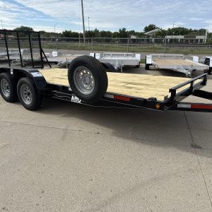 2026 ABU 82X18 FOOT CAR TRAILER/UTILITY TRAILER 2-3500LB AXLES 25043