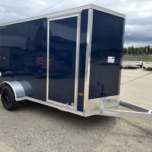 2026 STEALTH 6X12 SINGLE AXLE ENCLOSED TRAILER 3500LB AXLE STEEL WHEELS 25047