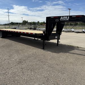 2026 ABU 36X102 GOOSENECK WITH 2-12,000 POUND AXLES 25039