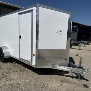 2026 STEALTH 6X12 SINGLE AXLE ENCLOSED TRAILER 3500LB AXLE STEEL WHEELS 25055