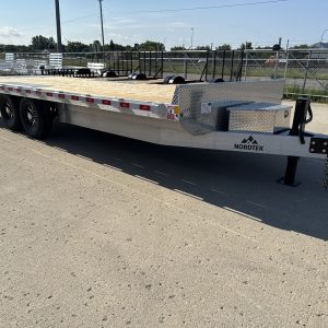 2026 NORDTEK 102X22 DECKOVER TILT BED WITH ALUMINUM WHEELS 25051