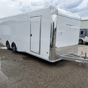 2026 STEALTH 8.5X24 CAR HAULER 2-5200LB AXLES ALUMINUM WHEELS 25049