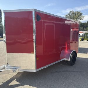 2026 STEALTH 6X12 SINGLE AXLE ENCLOSED TRAILER 3500LB AXLE STEEL WHEELS 26029
