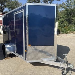 2026 STEALTH 6X10 SINGLE AXLE ENCLOSED TRAILER 3500LB AXLE STEEL WHEELS 26034