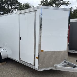 2026 STEALTH 6X12 SINGLE AXLE ENCLOSED TRAILER 3500LB AXLE STEEL WHEELS 26033