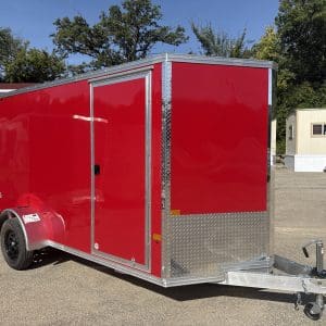 2026 STEALTH 6X12 SINGLE AXLE ENCLOSED TRAILER 3500LB AXLE STEEL WHEELS 26029