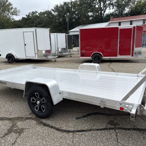 2026 BEARTRACK BTU80168F ALUMINUM DECK ALUMINUM WHEELS BI-FOLD END GATE 26012