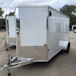 2026 STEALTH 6X12 SINGLE AXLE ENCLOSED TRAILER 3500LB AXLE STEEL WHEELS 26033